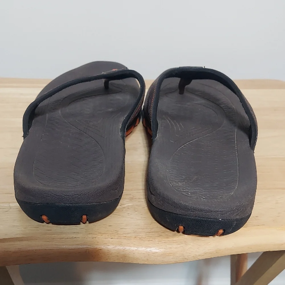 Hobibear Men's Comfort Flip-Flop Sandals - Size 12 - Arch Support & Non-Slip